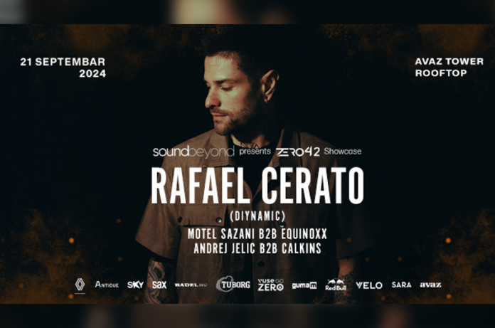 SoundBeyond predstavlja zerO42 showcase - Rafael Cerato na AVAZ TOWER ROOFTOP